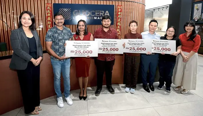 Guocera Awards RM100,000 Premium Tile Vouchers to StarProperty Fair Buy & Win Contest Winners